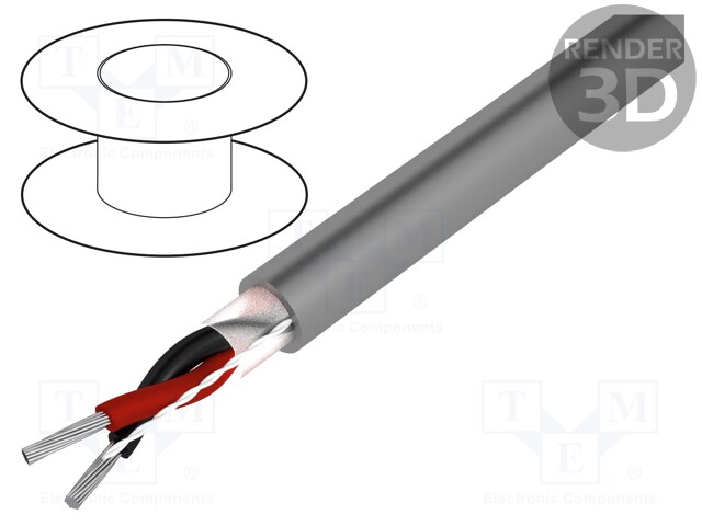 Wire; stranded; Cu; Pro-Tekt™,UL AWM 10002,UL AWM 2464; 2x20AWG