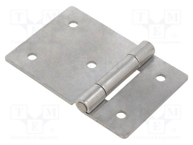 Hinge; Width: 90mm; stainless steel; H: 60mm