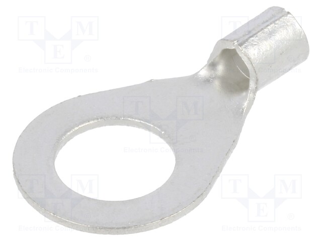 Tip: ring; M10; 4÷6mm2; crimped; for cable; tinned; copper; 11mm