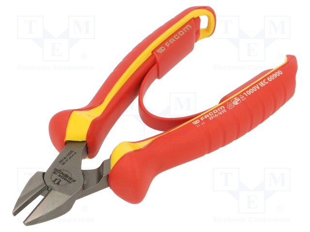 Pliers; side,cutting,insulated; 160mm