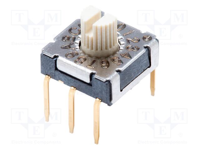 Encoding switch; DEC/BCD; Pos: 16; THT; Rcont max: 100mΩ; Mat: LCP