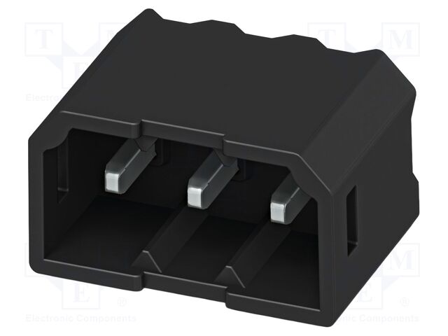 PCB headers, nominal cross section: 0.5 mm?, color: black, n