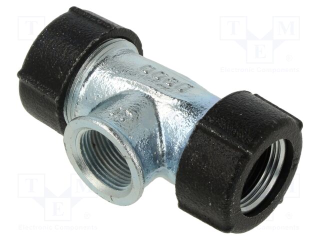 Splice terminal: clamping; T-tap splitter; 10bar; cast iron; 3/4"