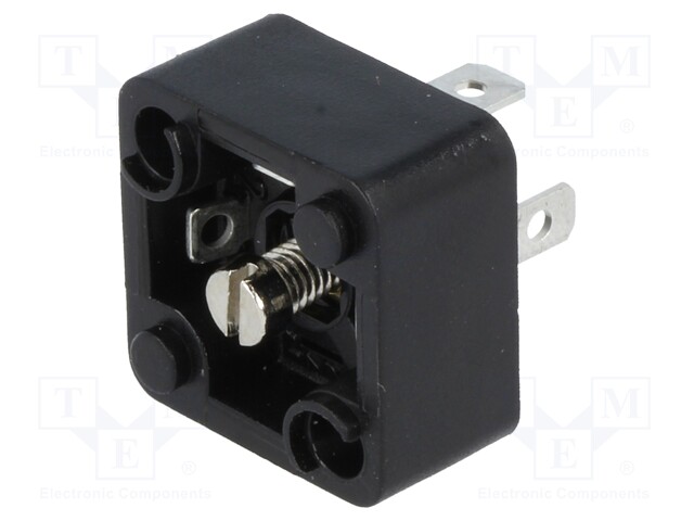 Connector: valve connector; socket; form C; 9.4mm; male; PIN: 3