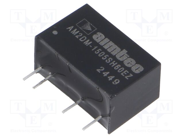 Converter: DC/DC; 2W; SIP7; AM2DM-EZ