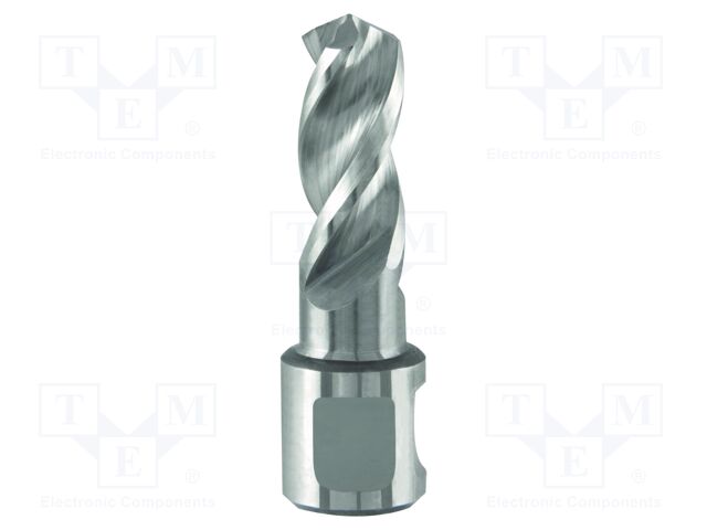 Drill bit; for metal; Ø: 15mm; L: 64mm; high speed steel; weldon