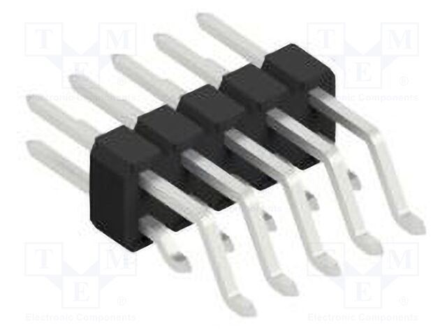 Connector: pin strips; pin header; male; PIN: 10; 2.54mm; SMT; 2x5