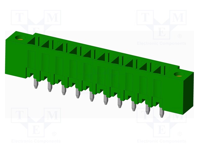 Connector: pluggable terminal block; socket; male; straight; THT