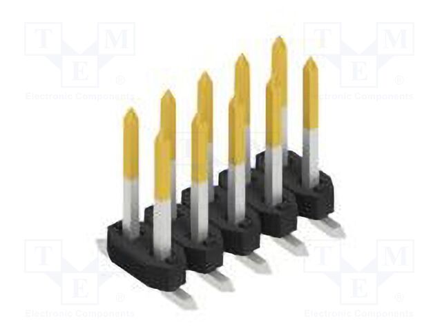 Connector: pin strips; pin header; male; PIN: 10; 2mm; SMT; 2x5; 100V
