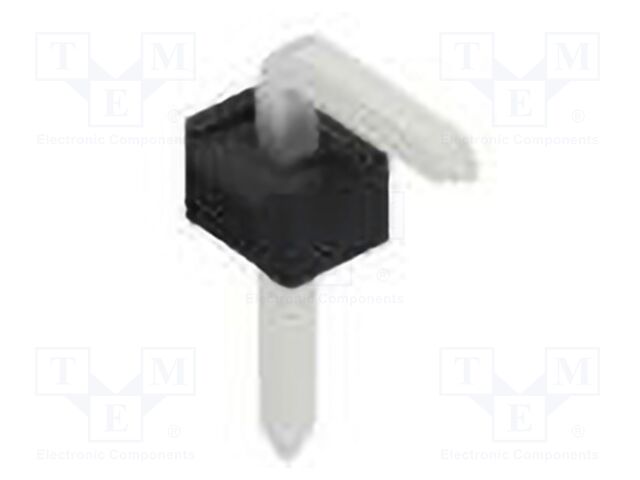 Connector: pin strips; pin header; male; PIN: 1; 2.54mm; THT; 1x1