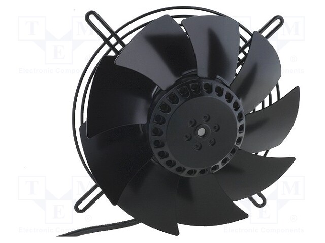 Fan: AC; axial; 230VAC; Ø197x66mm; 901m3/h; 59dBA; ball bearing
