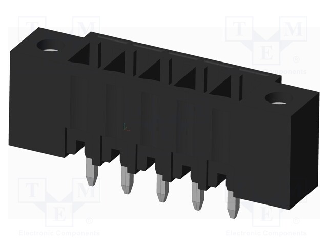 Connector: pluggable terminal block; socket; male; on PCBs