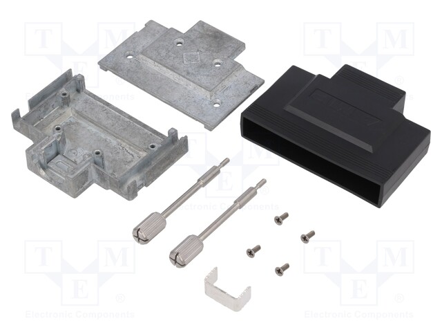 Plug housing; PIN: 68; shielded; Locking: screws; straight