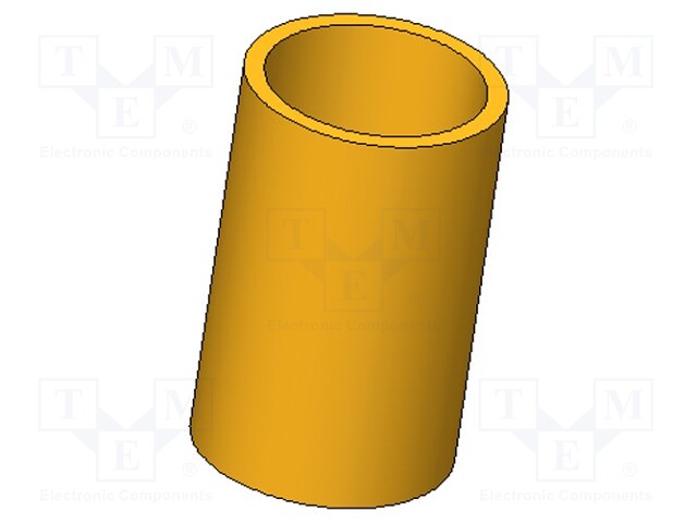 Sleeve for test probe; Contacts: brass; Features: magnetic; L: 5mm
