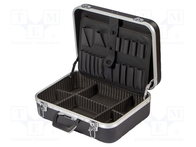 Suitcase: tool case; 460x330x150mm; ABS