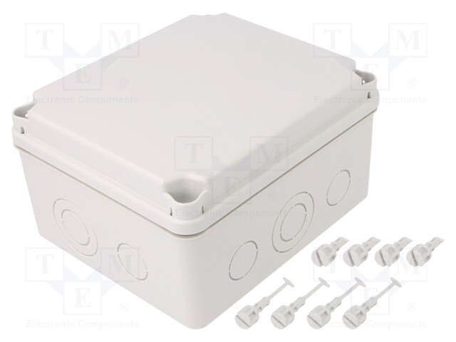 Enclosure: junction box; X: 155mm; Y: 179mm; Z: 99mm