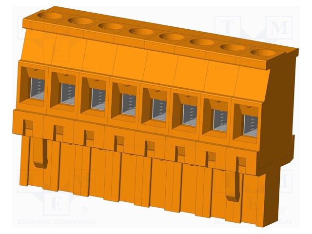 Connector: pluggable terminal block; plug; female; angled 90°