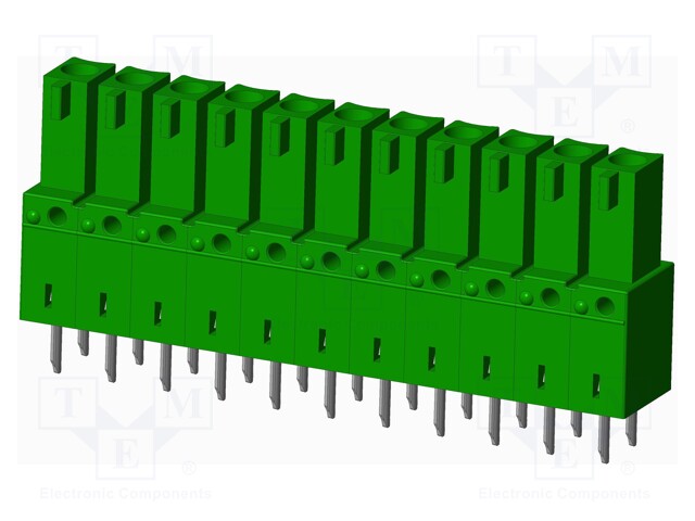 Connector: pluggable terminal block; socket; female; straight