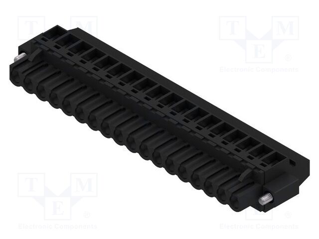 Pluggable terminal block