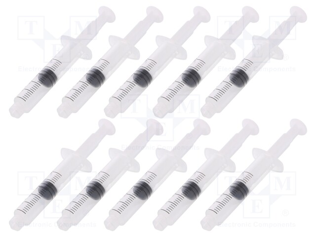 Syringe; 5ml; Colour: transparent; Luer Lock; Mat: polypropylene