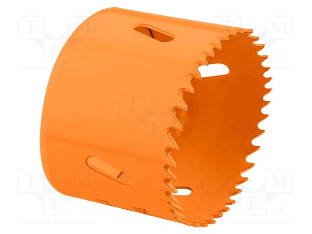Hole saw; Ø: 60mm; aluminium,wood,steel; bimetal