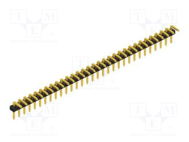 Connector: pin strips; pin header; male; PIN: 31; 2mm; THT; 1x31