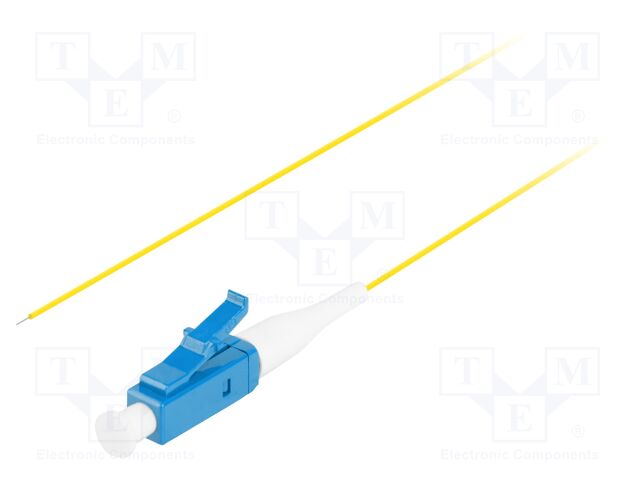 Optic fiber pigtail; LC/UPC; 2m; Optical fiber: 9/125um; LSZH