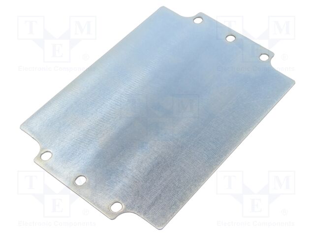 Mounting plate; steel; ALUEIN-RJ37; Plating: zinc