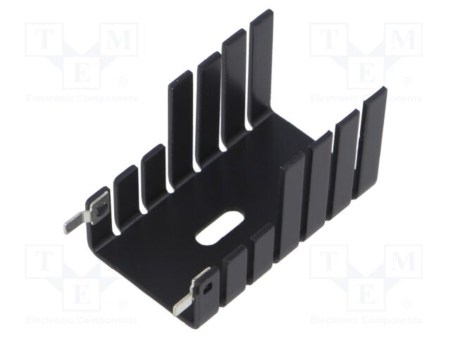 Heatsink: extruded; L: 42.5mm; W: 24.2mm; H: 25.4mm; aluminium
