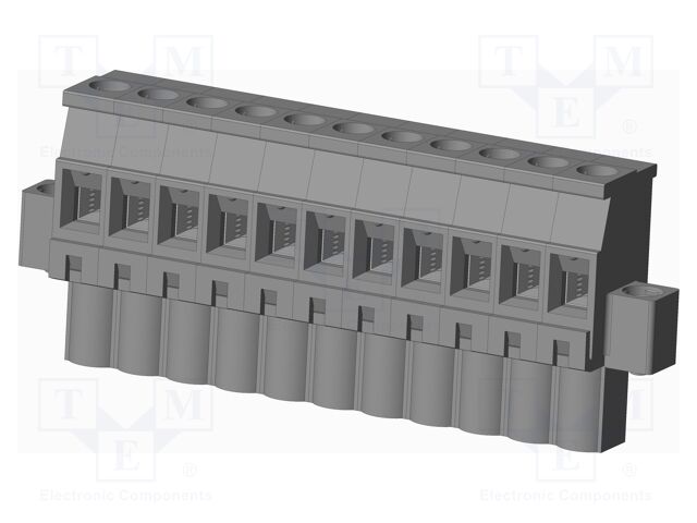 Connector: pluggable terminal block; plug; female; angled 90°