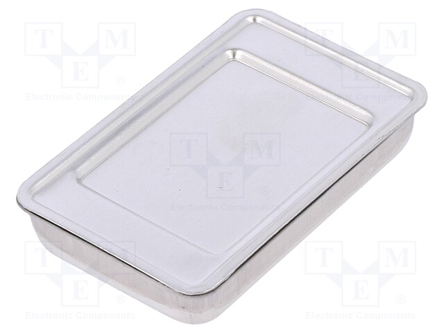 Enclosure: shielding; X: 31mm; Y: 50mm; Z: 9mm; steel; Series: MICRO