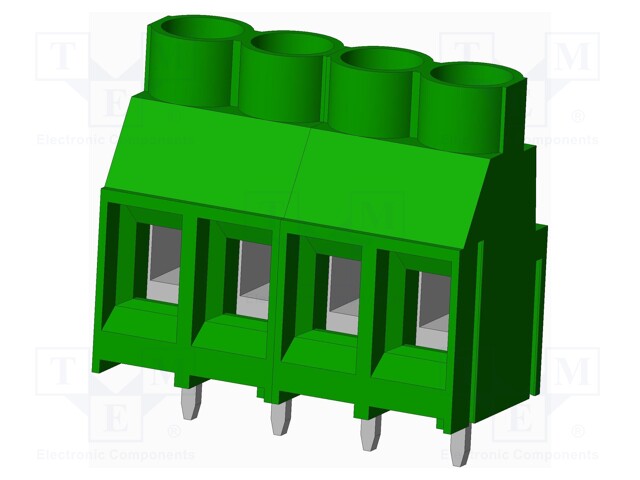 Connector: PCB terminal block; terminal; Plating: tinned; on PCBs
