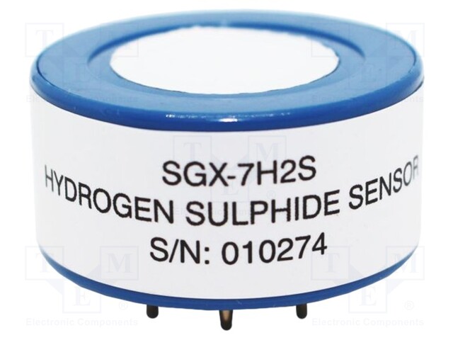 Sensor: gas; H2S; Range: 0÷50ppm