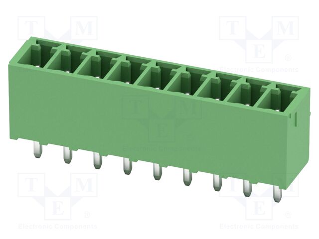 PCB headers, nominal cross section: 1.5 mm?, color: green, n