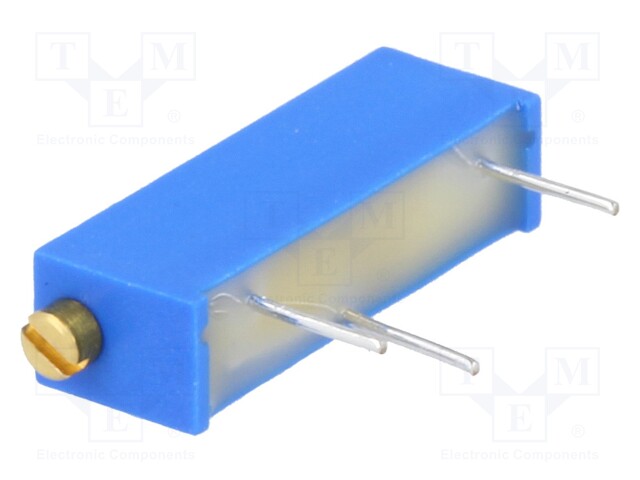 Potentiometer: mounting; multiturn; 100kΩ; 750mW; ±10%; linear