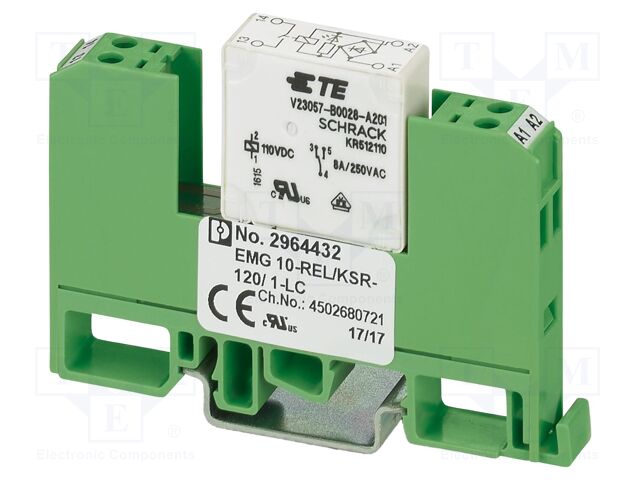 Relay: interface; Mounting: DIN