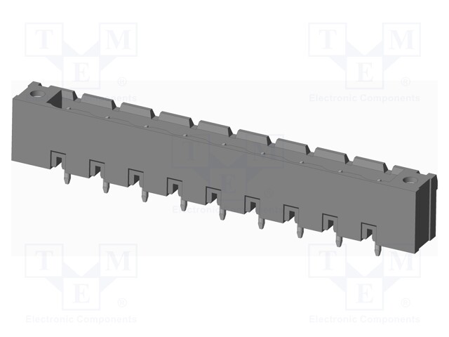 Connector: pluggable terminal block; socket; male; on PCBs