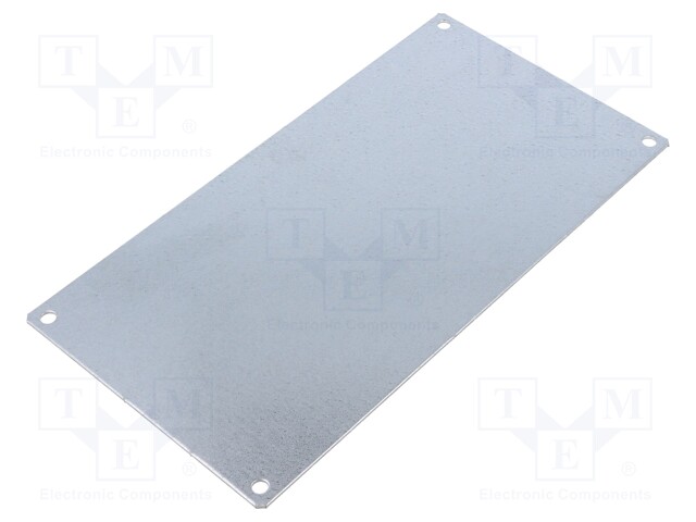 Mounting plate; steel; W: 111mm; L: 214mm; Series: EURONORD