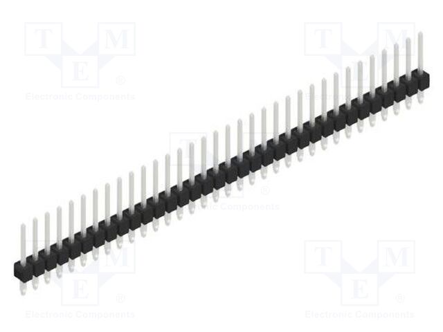 Connector: pin strips; pin header; male; PIN: 34; 2.54mm; THT; 1x34