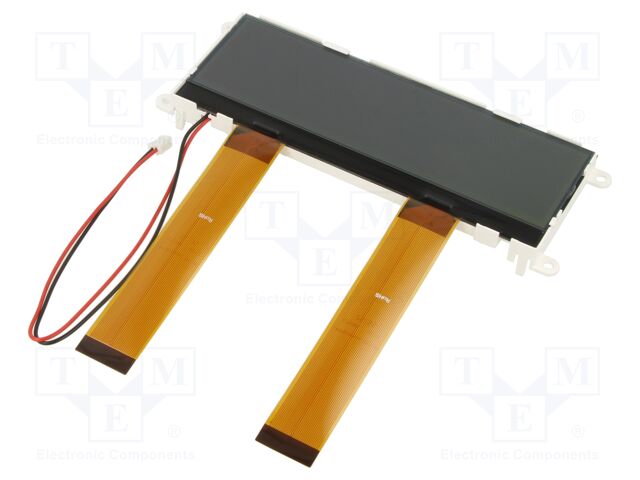 Display: LCD; FSTN Positive; grey; 150x51.7x9.8mm; LED; 3.3V