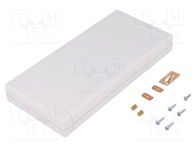 Enclosure: multipurpose; X: 94mm; Y: 200mm; Z: 25mm; TEKBOX; ABS