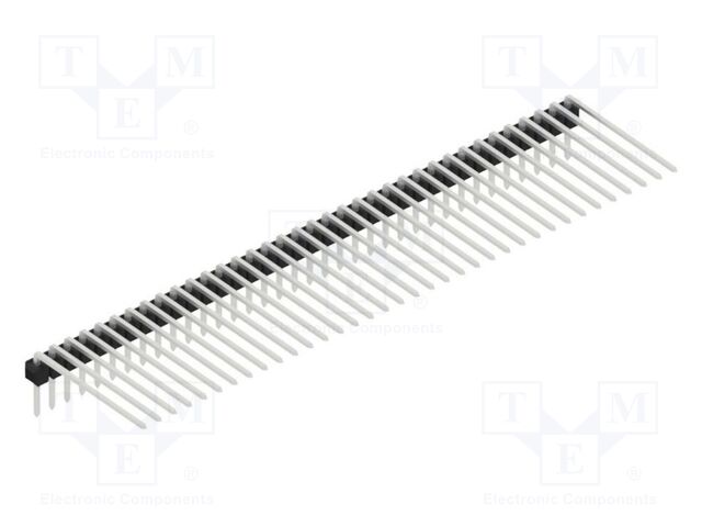 Connector: pin strips; pin header; male; PIN: 36; 2.54mm; THT; 1x36
