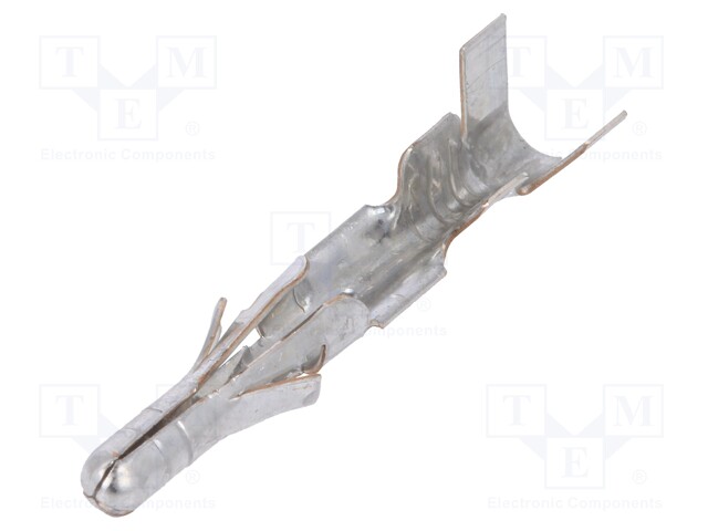 Contact; male; 20AWG÷14AWG; Standard .093"; tinned; crimped; bulk