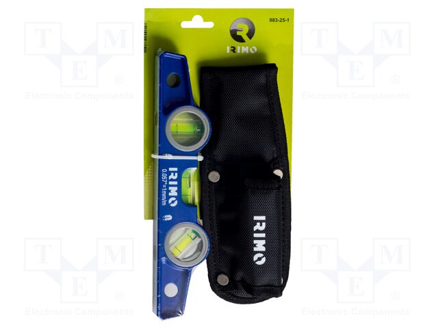 Level; with magnet; 0.25m; case