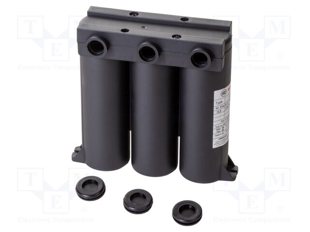 Capacitor: polypropylene; three-phase; Q@50Hz: 12.5kVAR; -5÷10%