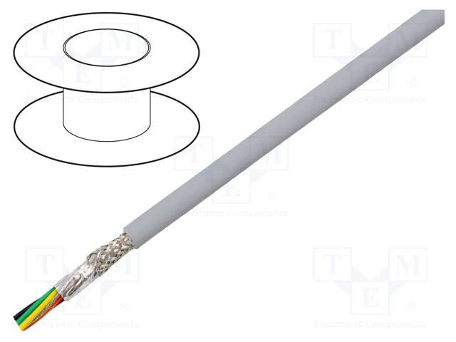 Wire; EcoCable® Mini,EcoGen™,UL AWM 21460,VW-1; 6x28AWG; MPPE