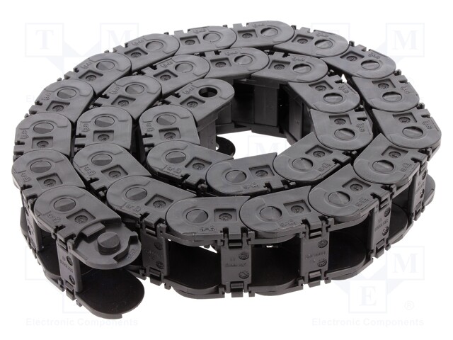 Cable chain; Series: 1500; Bend.rad: 35mm; L: 999mm; Int.width: 25mm