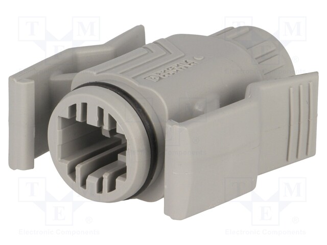 RJ45 housing; Variosub; UL94V-0; Locking: latch; IP67