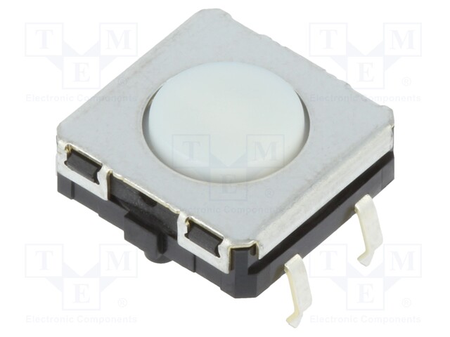 Microswitch TACT; SPST-NO; Pos: 2; 0.05A/24VDC; THT; none; 1.96N