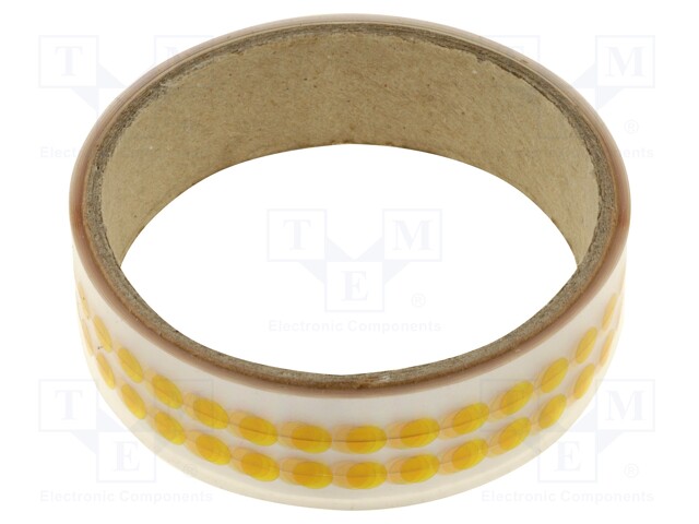 Tape: high temperature resistant; dot; reel; -70÷250°C; D: 63.5um
